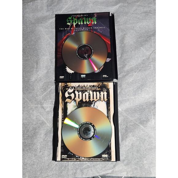 Spawn 2 Uncut and 3 Animated Dvd Lot HBO 1998-1999 Tested Pre-owned - Picture 4 of 4